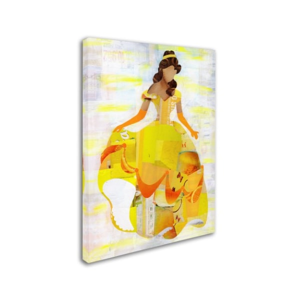 Artpoptart 'Belle' Canvas Art,35x47